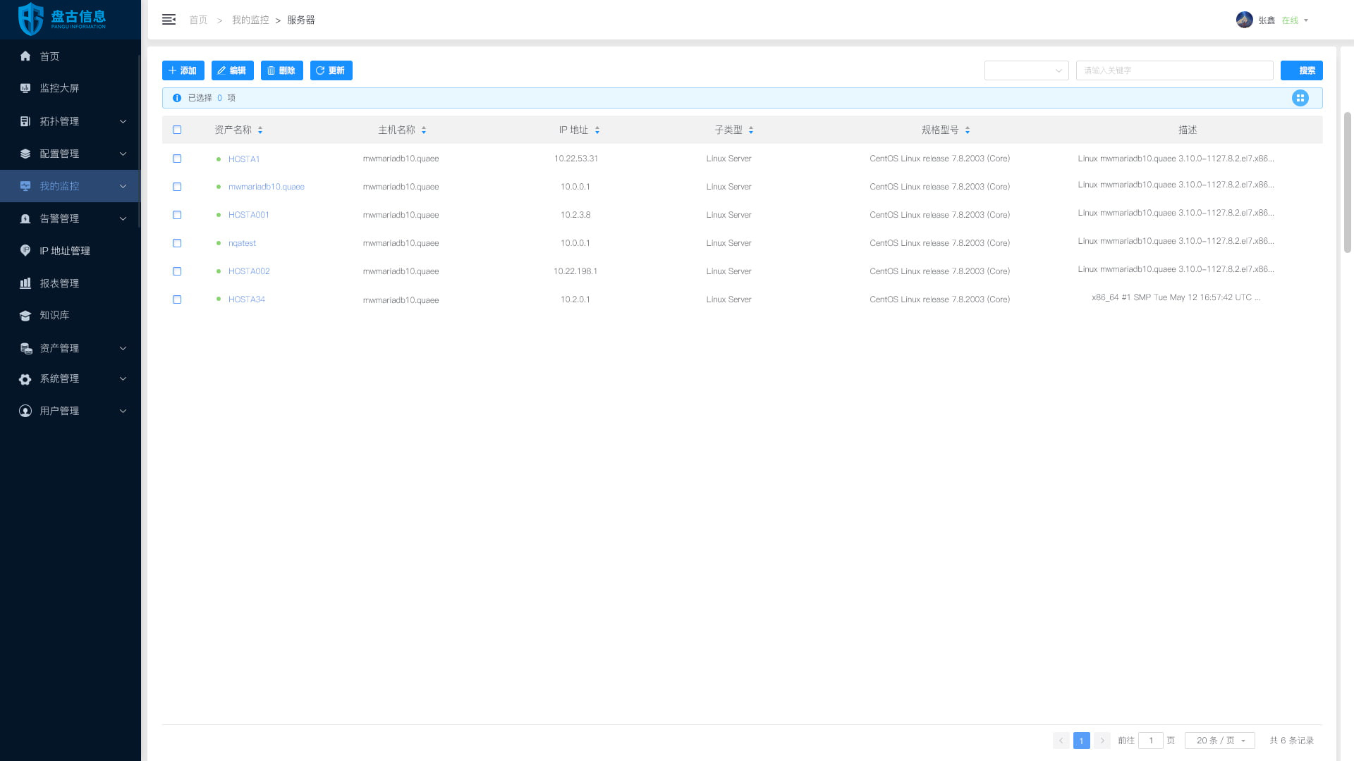 服务器 & 应用性能监控